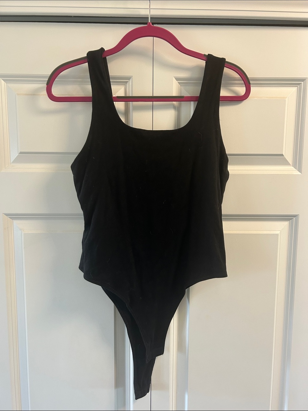 Classic Black Women’s One-Piece Bodysuit - Medium